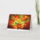 Carte Flore vintage de verglas (Dos)