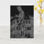 Carte Florence Italie (Fleur jaune)