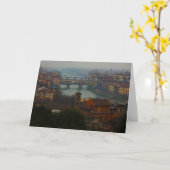 Carte Florence, Italie (Fleur jaune)