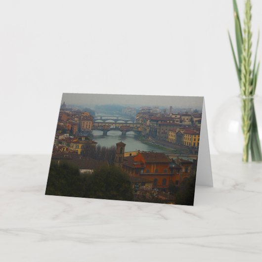 Carte Florence, Italie (Devant)