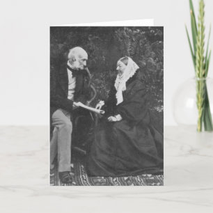 Carte Florence Nightingale et Sir Harry Verney
