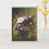 Carte Flores exotiques dans un vase grec (Fleur jaune)