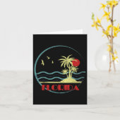 Carte Floride Fl Citrus State Summer Miami Vibes Beach V (Fleur jaune)