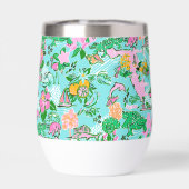 Carte Floride Preppy Palm Beach Motif Monogrammé (Arrière)