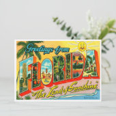Carte Floride vintage (Debout devant)