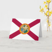 Carte Floridian Flag, Flag of Florida (Fleur jaune)
