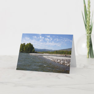 Carte Flottant sur la rivière Snake I