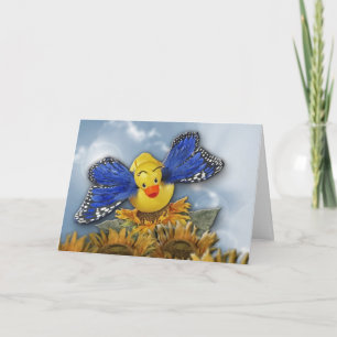 Carte Flotteur comme un papillon !