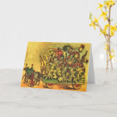 Carte Flotteur Mardi Gras 2 (Fleur jaune)