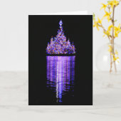 Carte Flottille de sapins de Noël, NYC - (Fleur jaune)