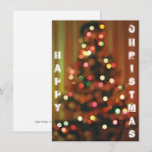 Carte floue des feux de Noël (Devant / Derrière)