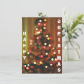 Carte floue des feux de Noël (Debout devant)