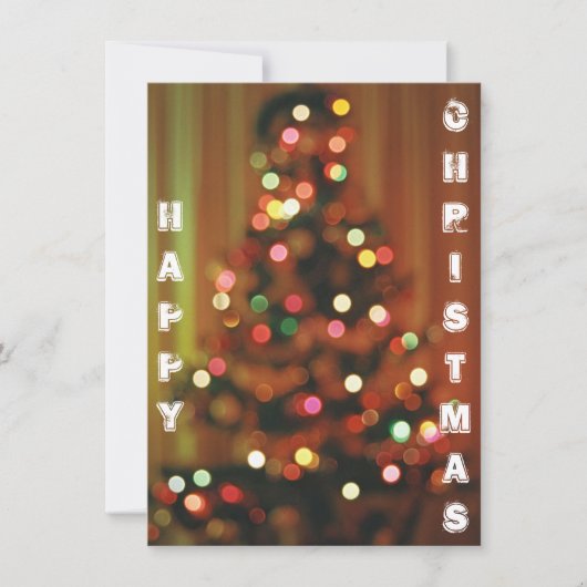 Carte floue des feux de Noël (Devant)