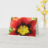 Carte Flower1 (Fleur jaune)