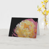 Carte Flower asiatique (Fleur jaune)