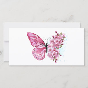 Carte Flower Butterfly