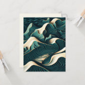 Carte Flowing harmony (Devant/Arrière en situation)