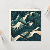 Carte Flowing harmony (Devant/Arrière en situation)