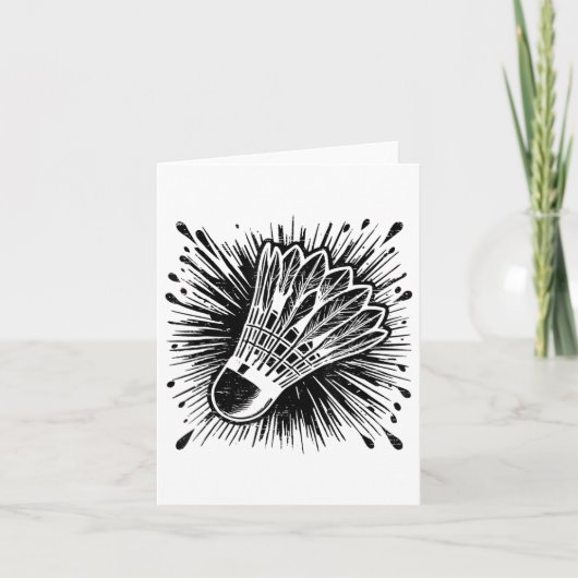 Carte Fluent In Badminton Player Shutt (Devant)