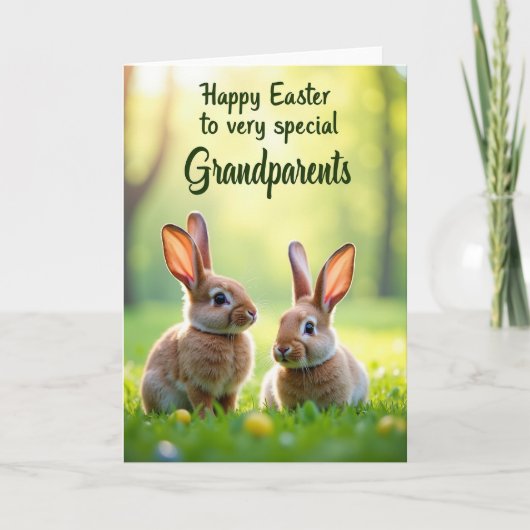 Carte Fluffy Friends Springtime Card (Devant)