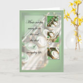 Carte Flûte Inspiration Musique (Fleur jaune)