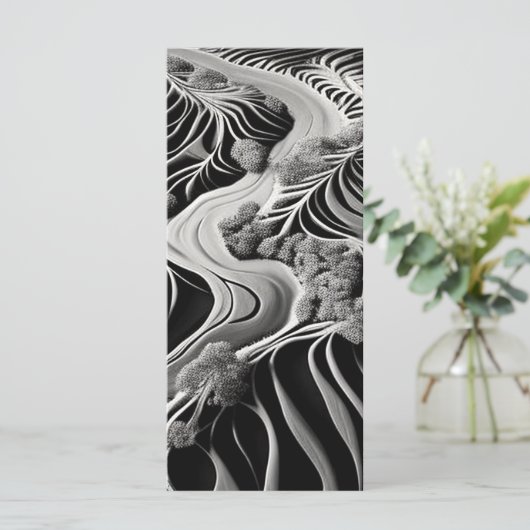 Carte Flux fractal (Debout devant)