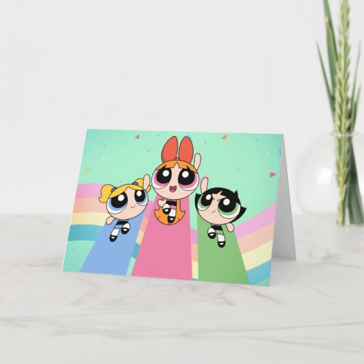 Carte Fly high Powerpuff (Devant)