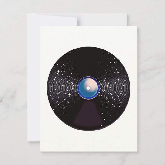Carte Fly Me to the Moon Puzzle (Devant)