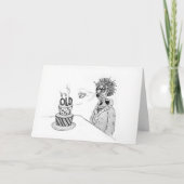 Carte Flying Teeth Birthday Card (Devant)