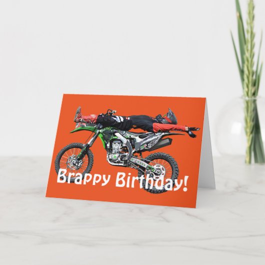 Carte FMX - Stunt III de motocross aérien libre (Devant)