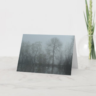 Carte Foggy Trees