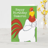 Carte Foghorn Leghorn | Mauvais regard (Fleur jaune)