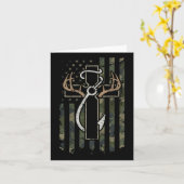 Carte Foi de la chasse - Christian Hunter pêcheur (Fleur jaune)