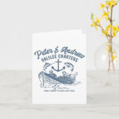Carte Foi drôle Pêche (Fleur jaune)