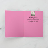 Carte Foi Espérance Amour Cancer du Sein Pensées p (Intérieur)