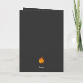 Carte Foi sur la peur Pompier Christian (Dos)