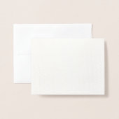 Carte Foil (Devant avec enveloppe)
