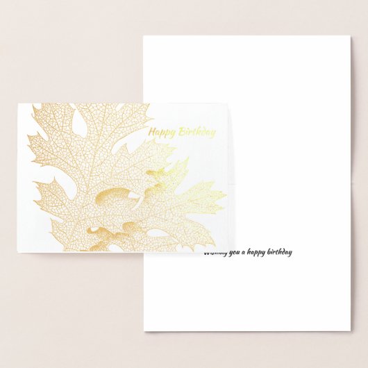 Carte Foil (Affichage)