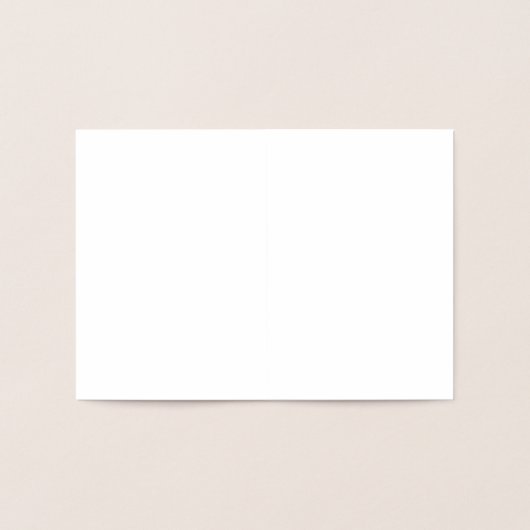 Carte Foil (Intérieur)