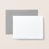 Carte Foil de la Saint-Valentin (Derrière avec enveloppe)