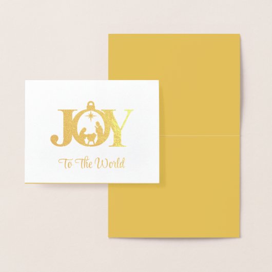 Carte Foil de Noël (Affichage)