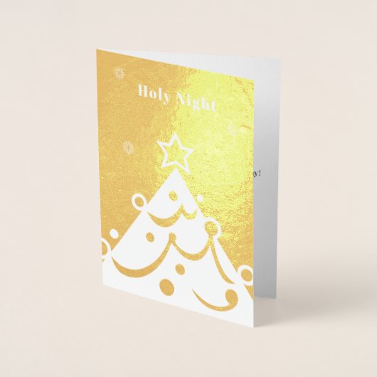 Carte Foil de nuit (Devant)