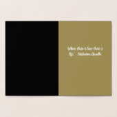 Carte Foil Elegant Best Friend Greeting Card (Intérieur)