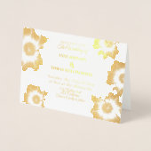 Carte Foil Faire-part de mariage (Devant)