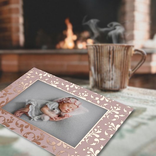 Carte Foil Faire-part de naissance Delicate