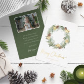 Carte Foil Joyeux Noël