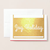 Carte Foil RMdesignflo55 (Devant avec enveloppe)