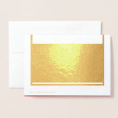 Carte Foil RMdesignflo55 (Derrière avec enveloppe)