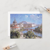 Carte Foire Mondiale de Chicago (Exposition Colombienne) (Devant/Arrière en situation)