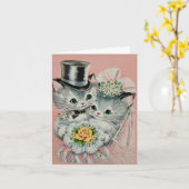 Carte Folded Greeting Card (Fleur jaune)